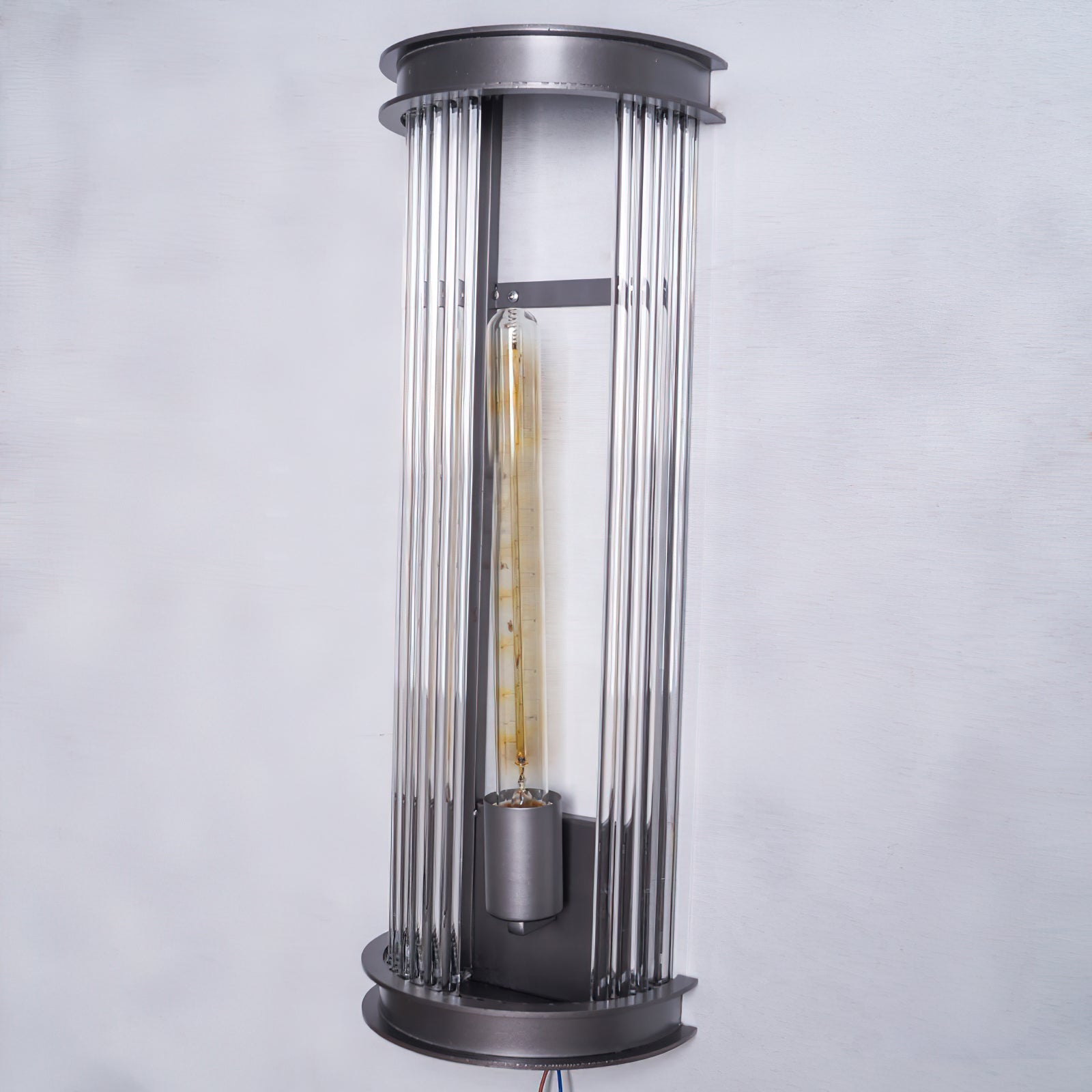 Armarila Vintage Industrial Crystal Wall Lamp - Letslighting