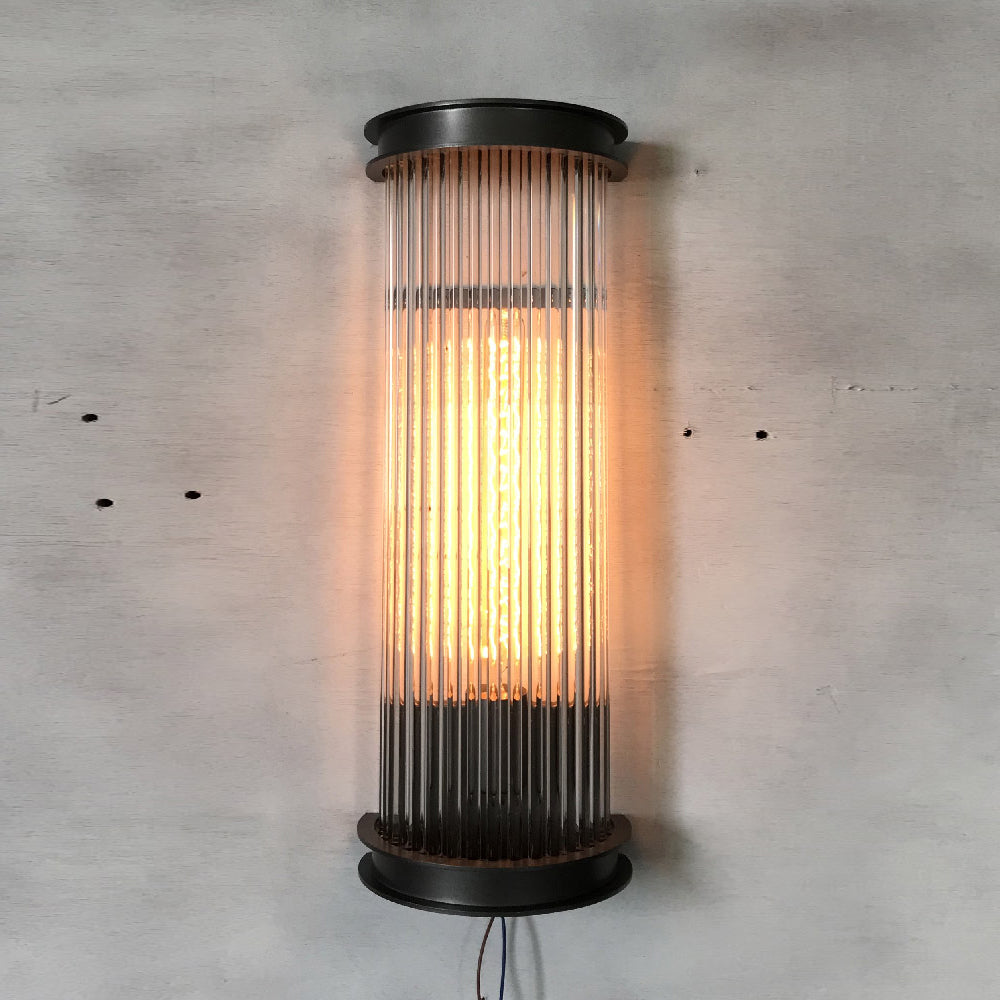 Armarila Vintage Industrial Crystal Wall Lamp - Letslighting