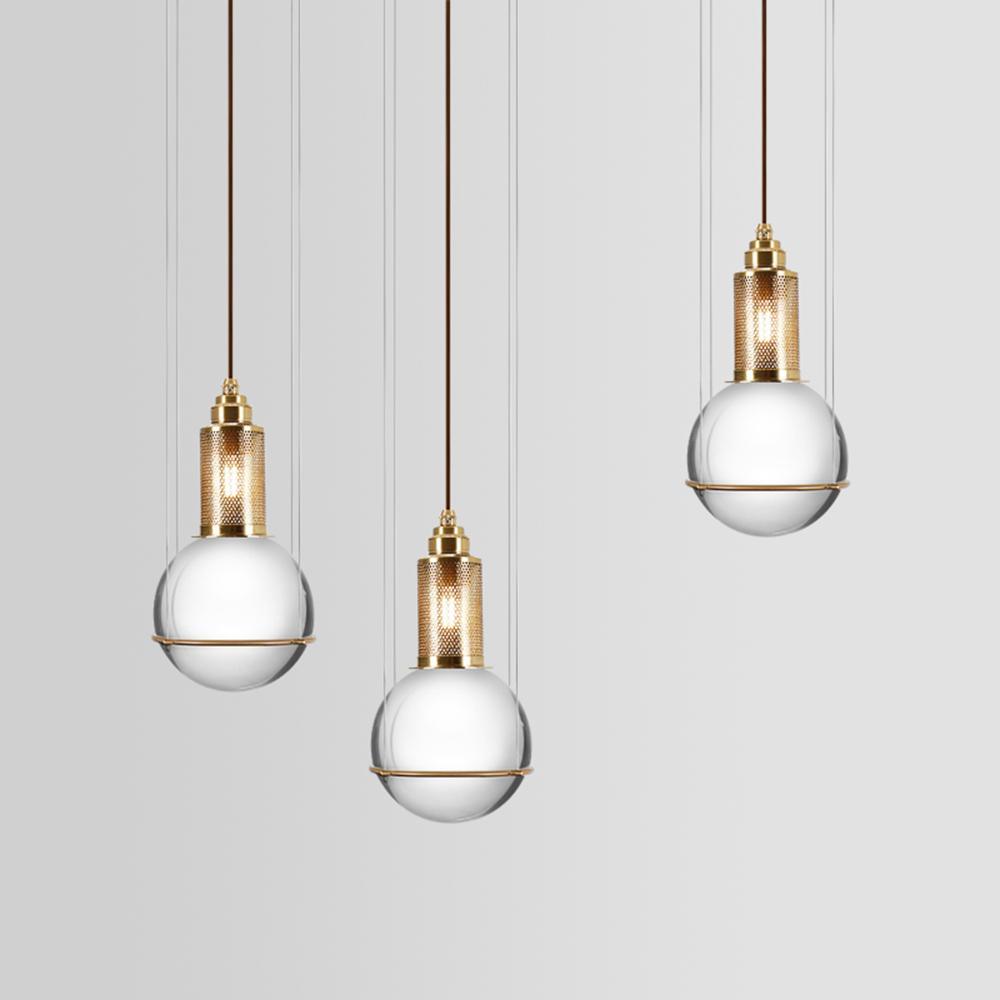 Solara Pendant Light Crystal Adjustable - Letslighting