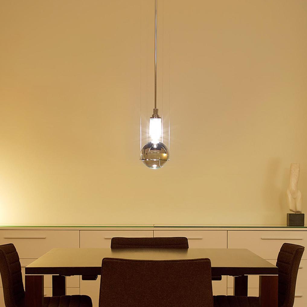 Solara Pendant Light Crystal Adjustable - Letslighting
