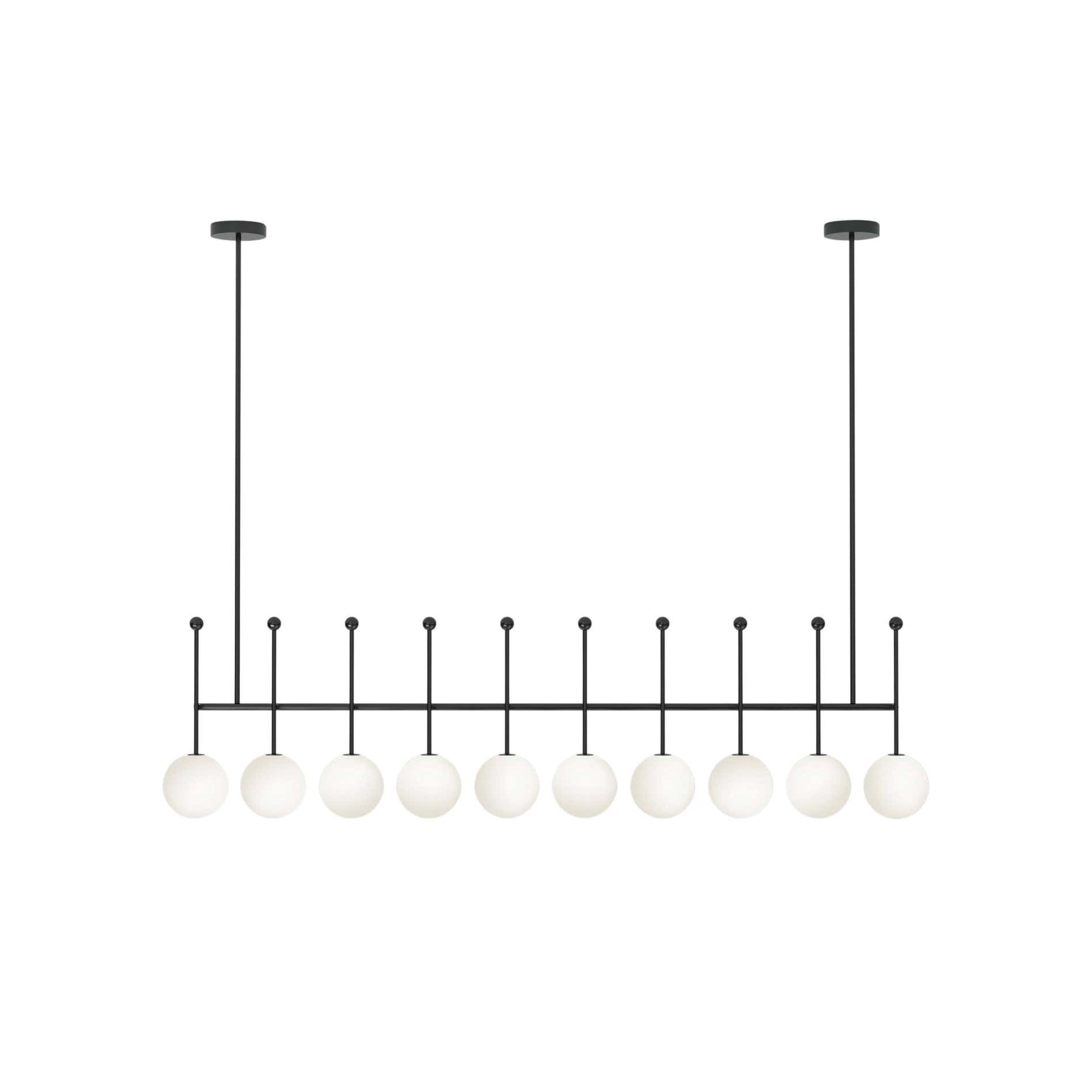 Vavele Vintage Industrial Straight Glass Pendant Lamp - Letslighting