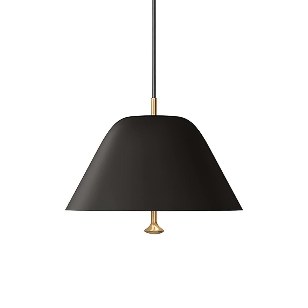 Solara Pendant Lamp Bell Glass Brass Minimalist - Letslighting