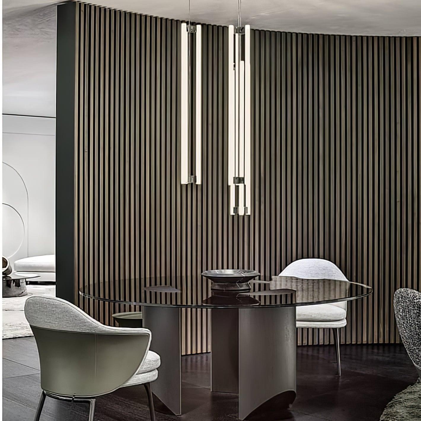 Virella Minimalist Cylindrical Pendant Light - Letslighting