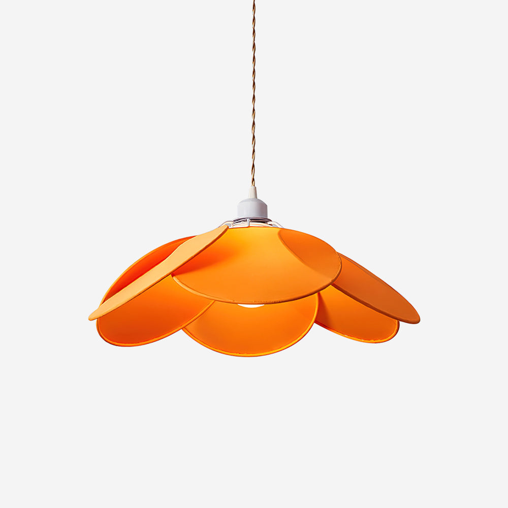 Tiana Pendant Lamp Overlapping Petals Vibrant - Letslighting
