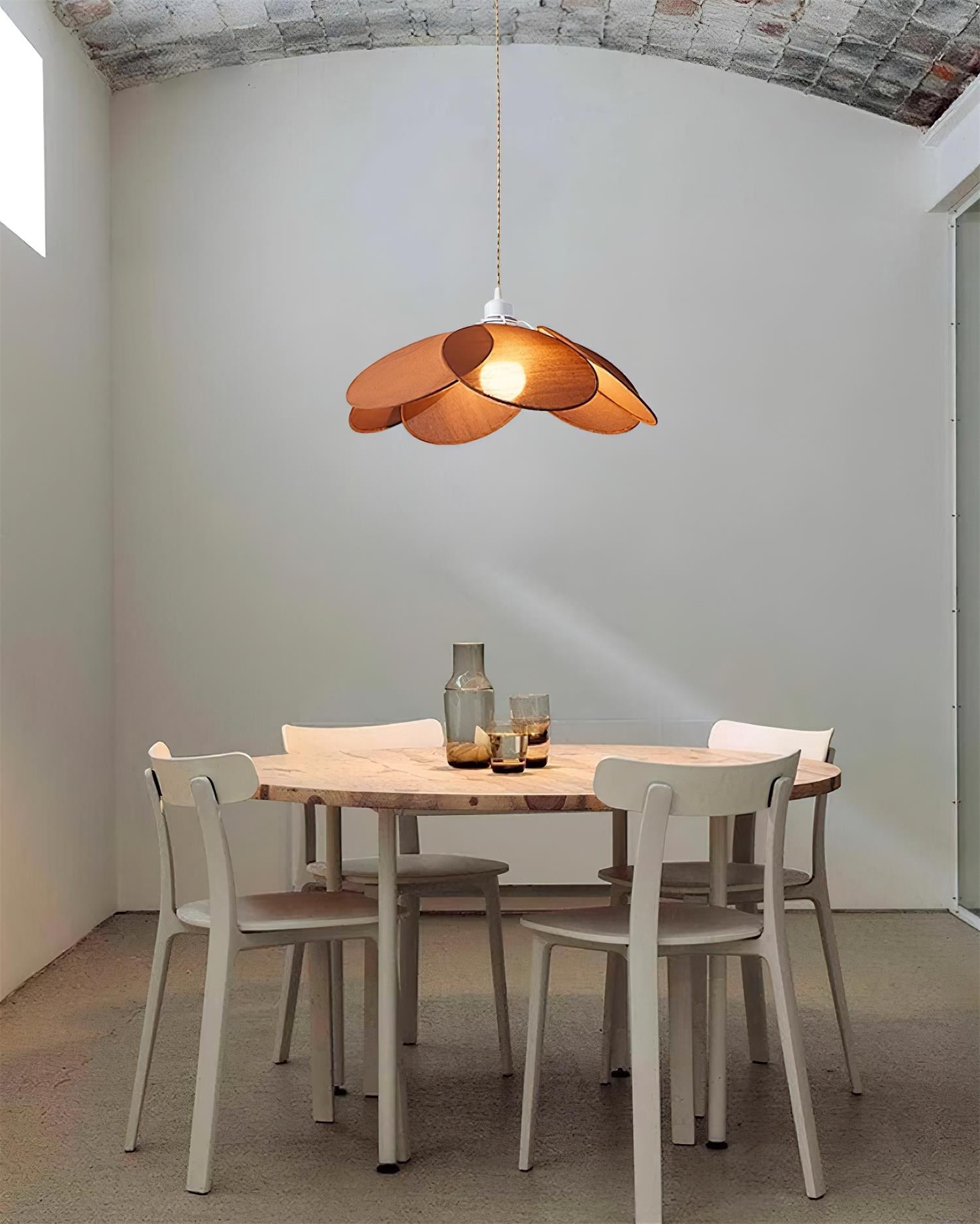 Tiana Pendant Lamp Overlapping Petals Vibrant - Letslighting
