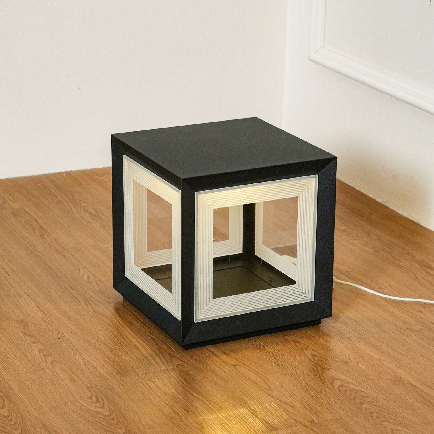 Light Cube Outdoor Post Light - Blowlighting