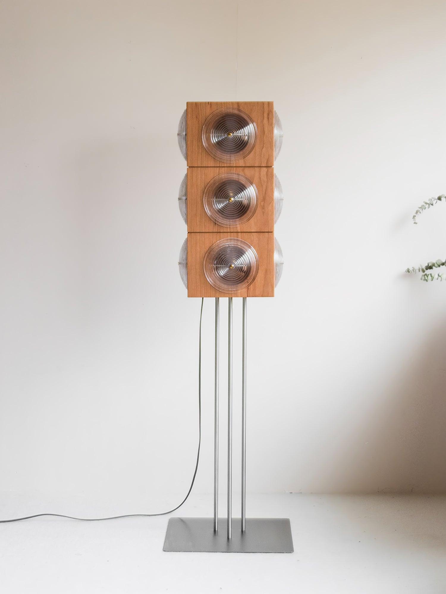 Avraearae Modular Wood Floor Lamp - Blowlighting