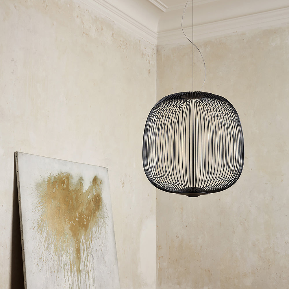 Vadorora Modern Minimalist Cage Pendant Lamp - Letslighting