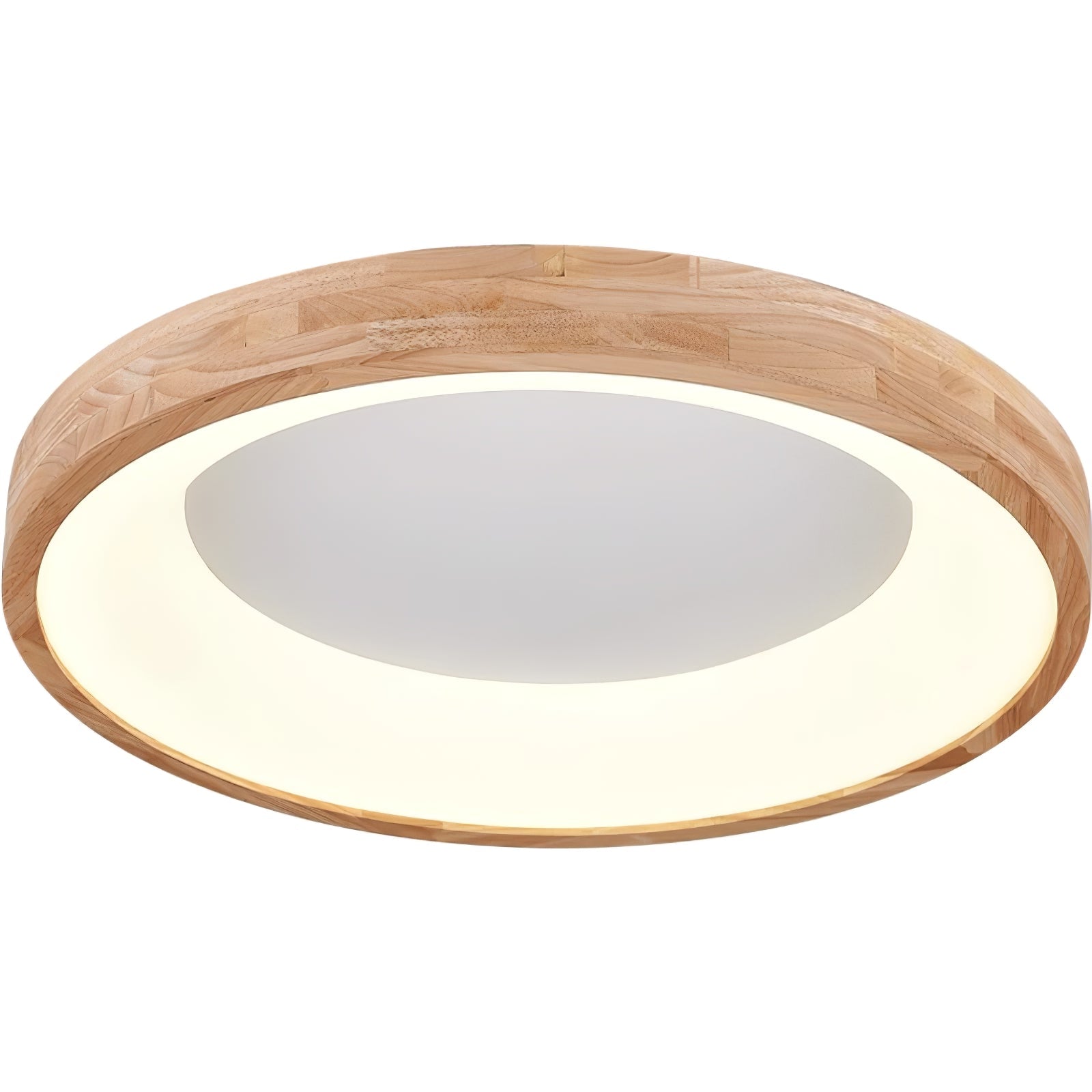 Uphae Modern Minimalist Square Wood Ceiling Light - Letslighting