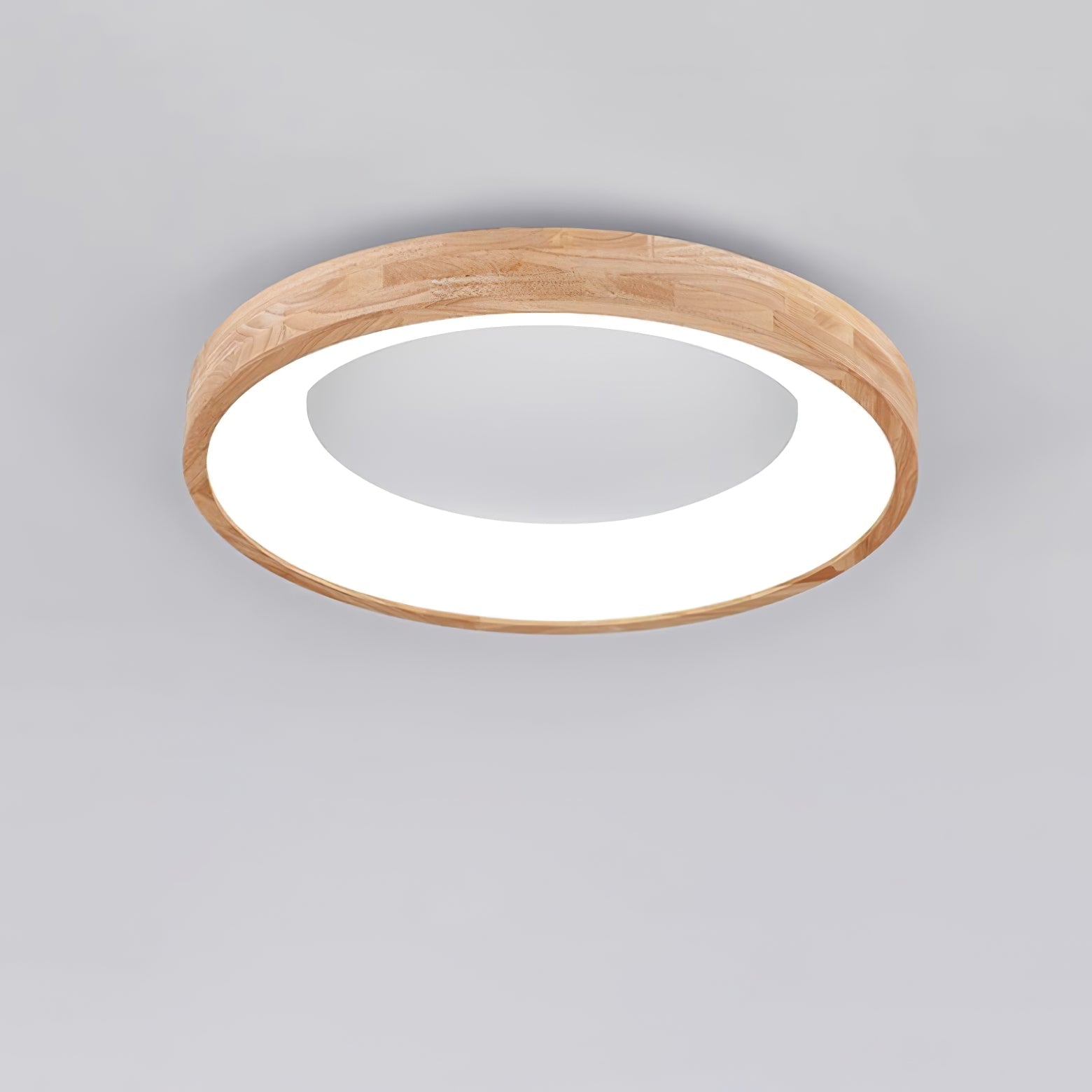 Uphae Modern Minimalist Square Wood Ceiling Light - Letslighting