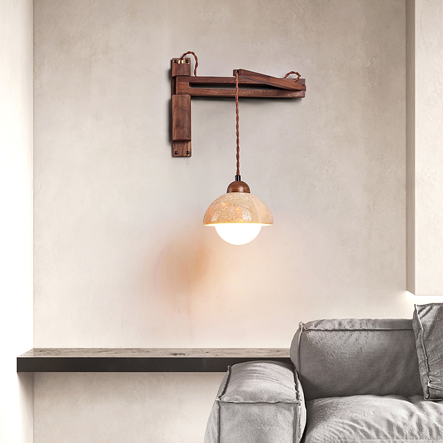Ligno Modern Wood Wall Llight