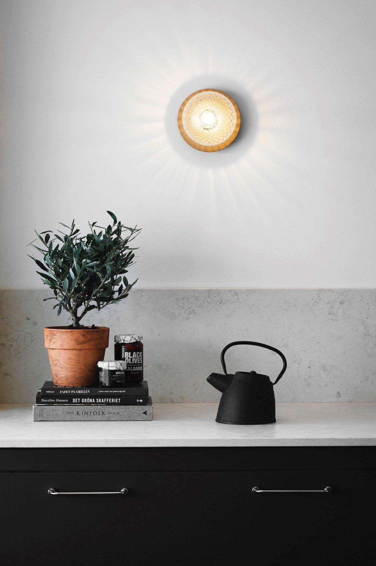 Lustra Wall Lamp Disc Globe Minimalist - Letslighting