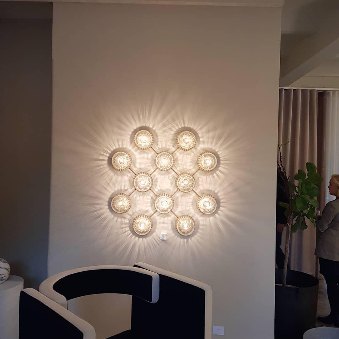 Lustra Wall Lamp Disc Globe Minimalist - Letslighting