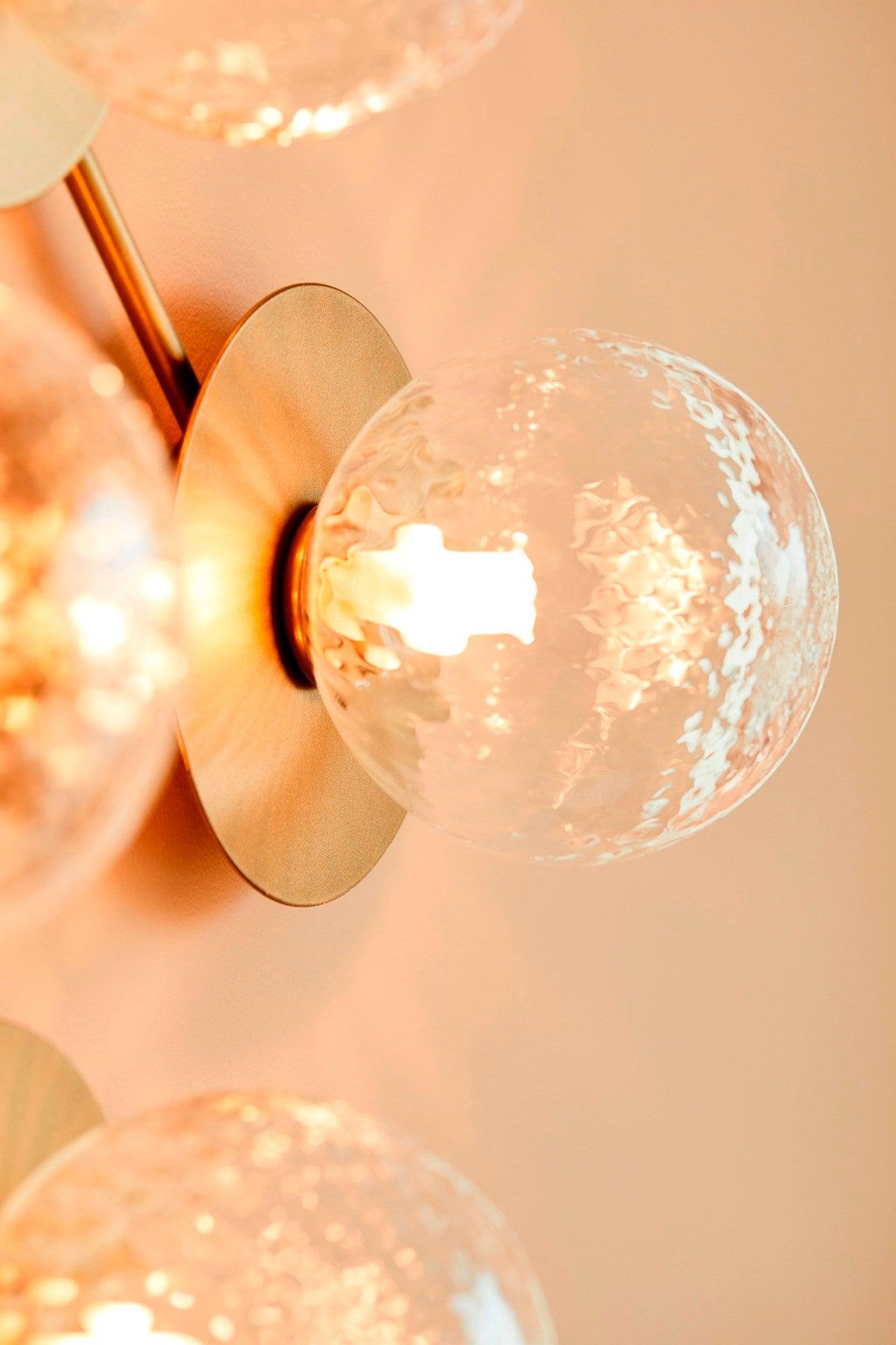 Lustra Wall Lamp Disc Globe Minimalist - Letslighting