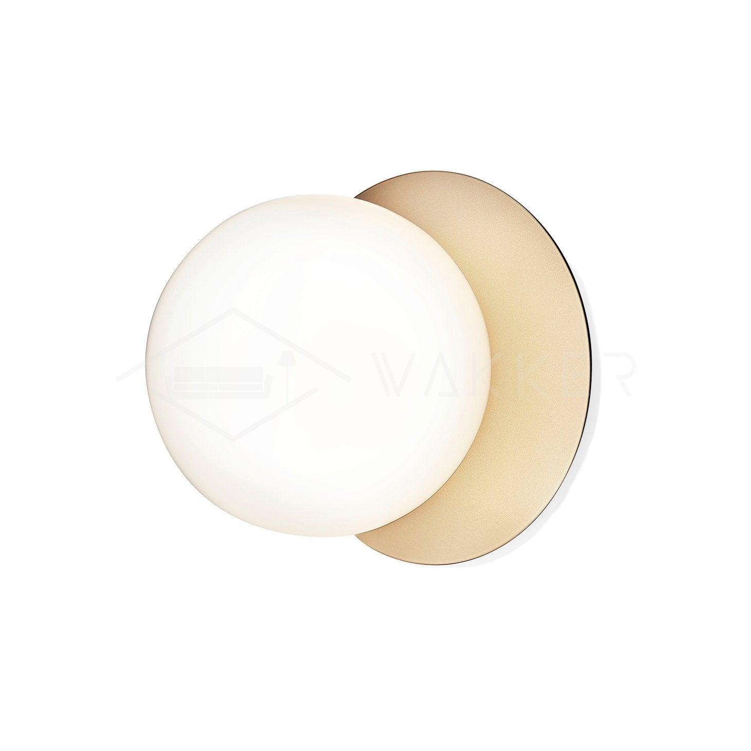 Lustra Wall Lamp Disc Globe Minimalist - Letslighting