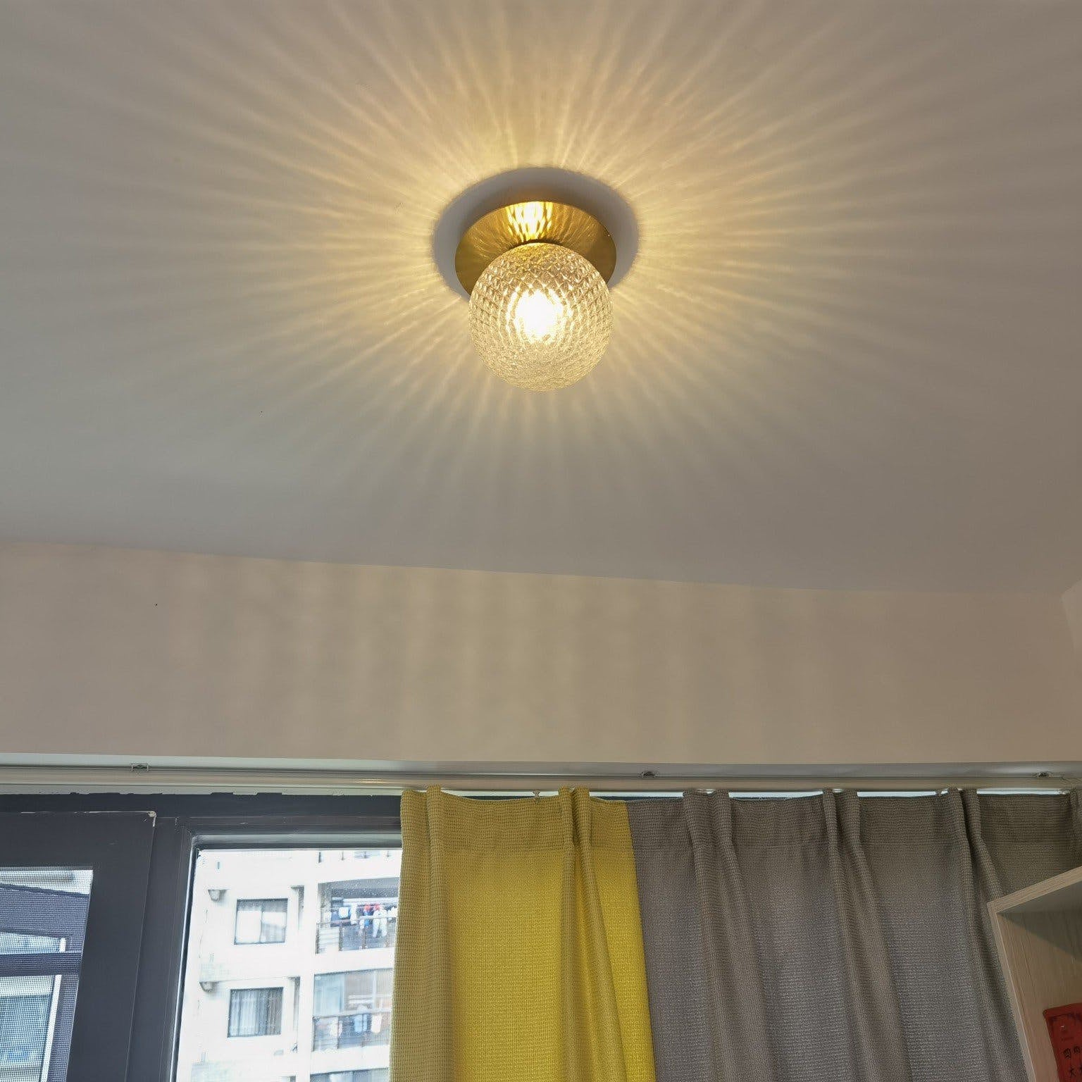 Lustra Wall Lamp Disc Globe Minimalist - Letslighting