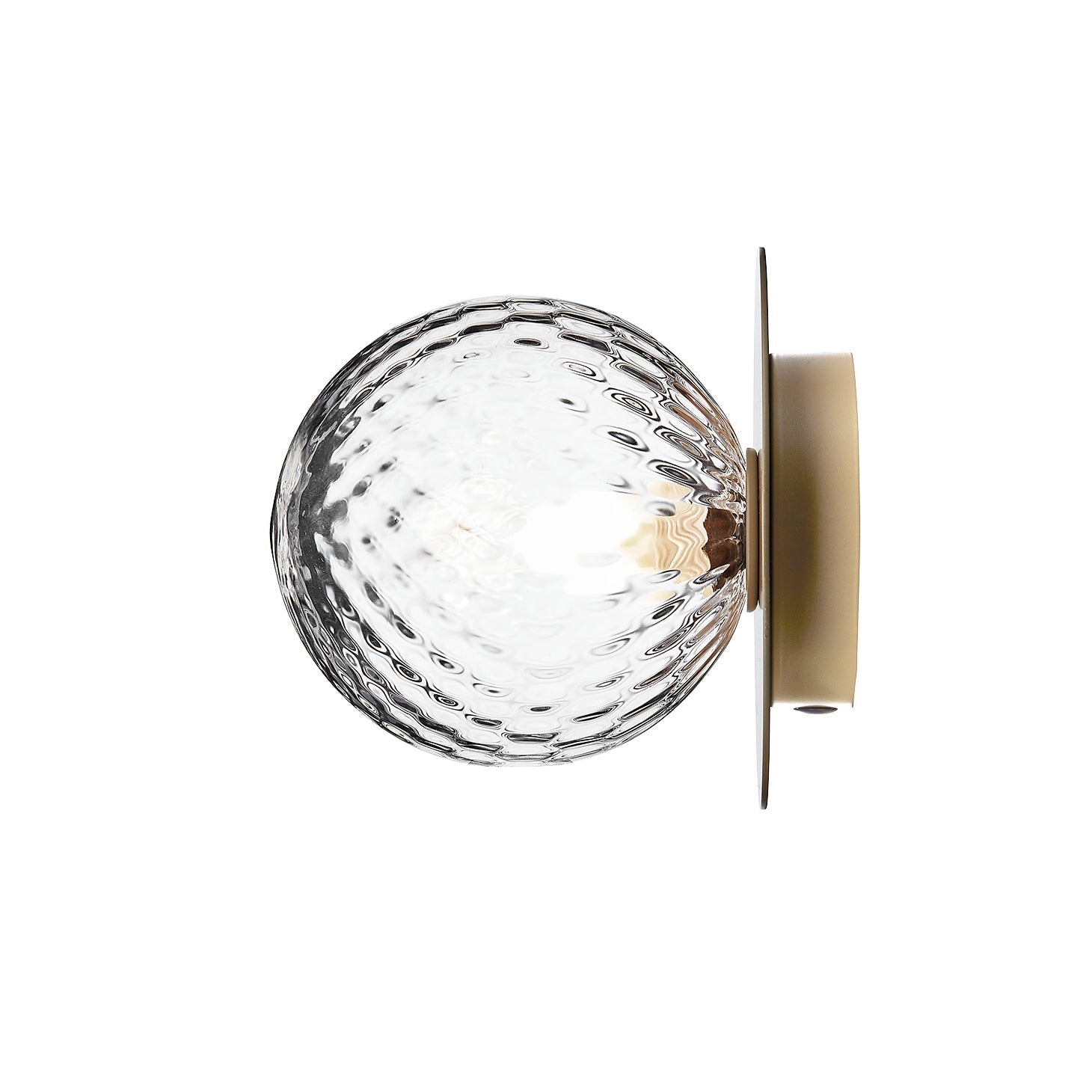 Lustra Wall Lamp Disc Globe Minimalist - Letslighting