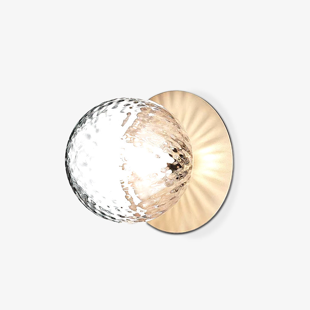 Lustra Wall Lamp Disc Globe Minimalist - Letslighting