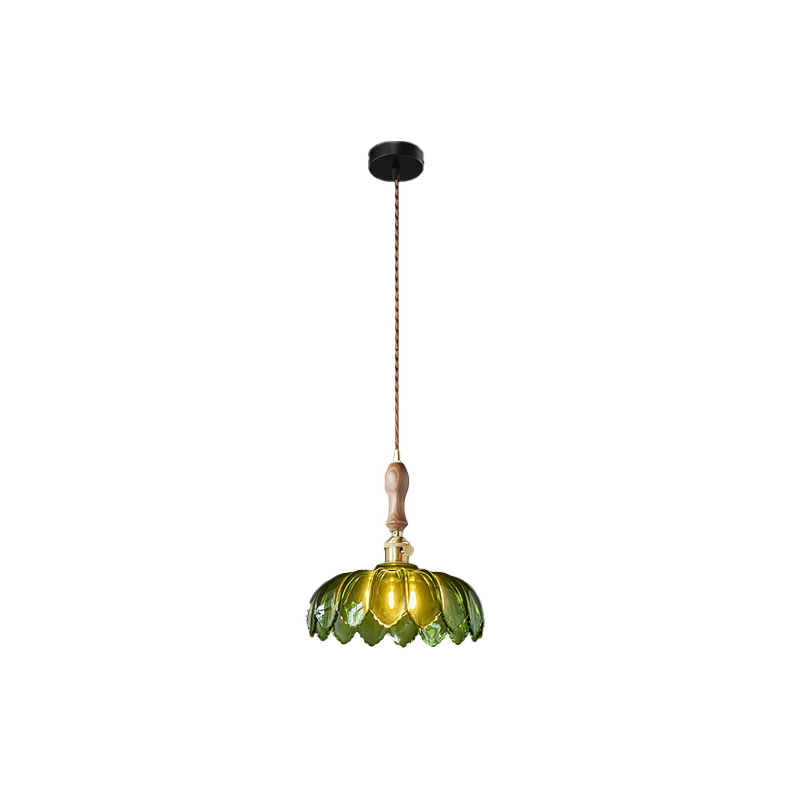 Fioracn Wood Light Luxury Pendant Lamp - Letslighting