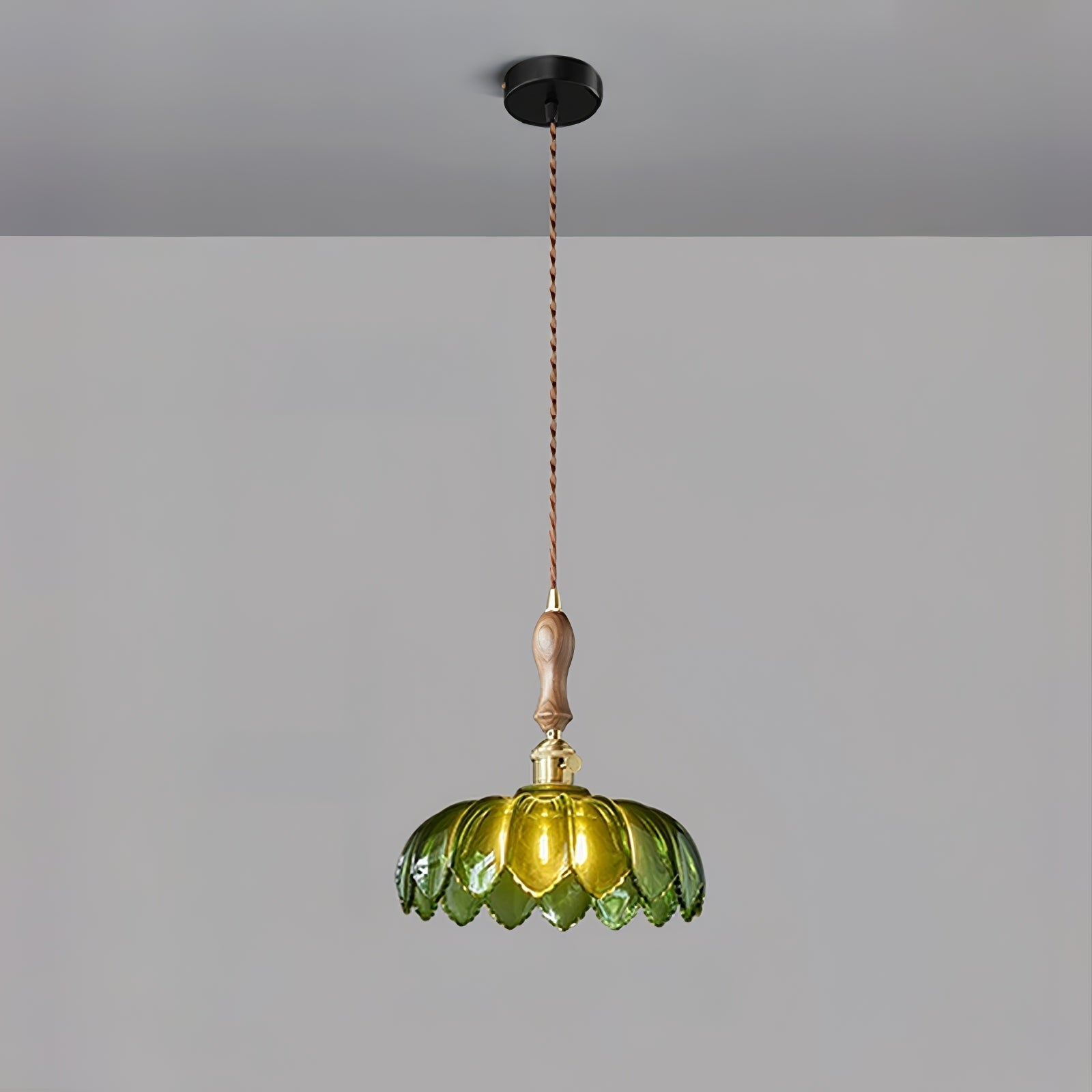 Fioracn Wood Light Luxury Pendant Lamp - Letslighting