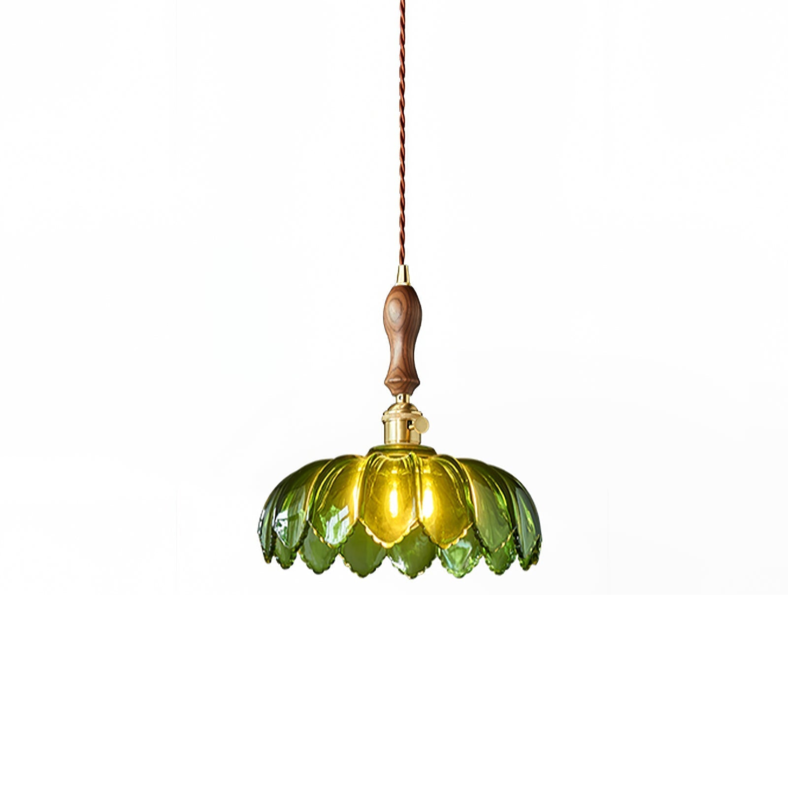 Fioracn Wood Light Luxury Pendant Lamp - Letslighting