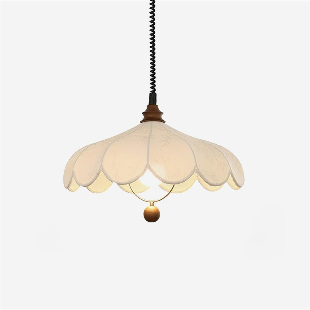 Ritta Vintage Floral Shade Pendant Light