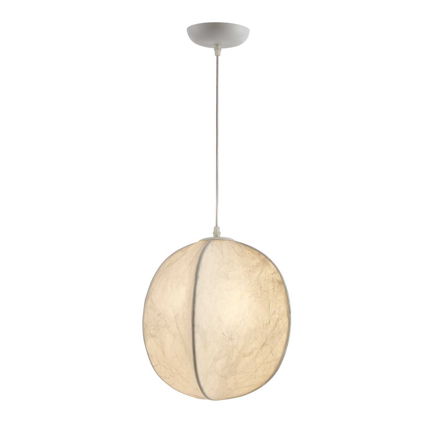 Cocoon Minimalist Silk Pendant Lamp - Letslighting