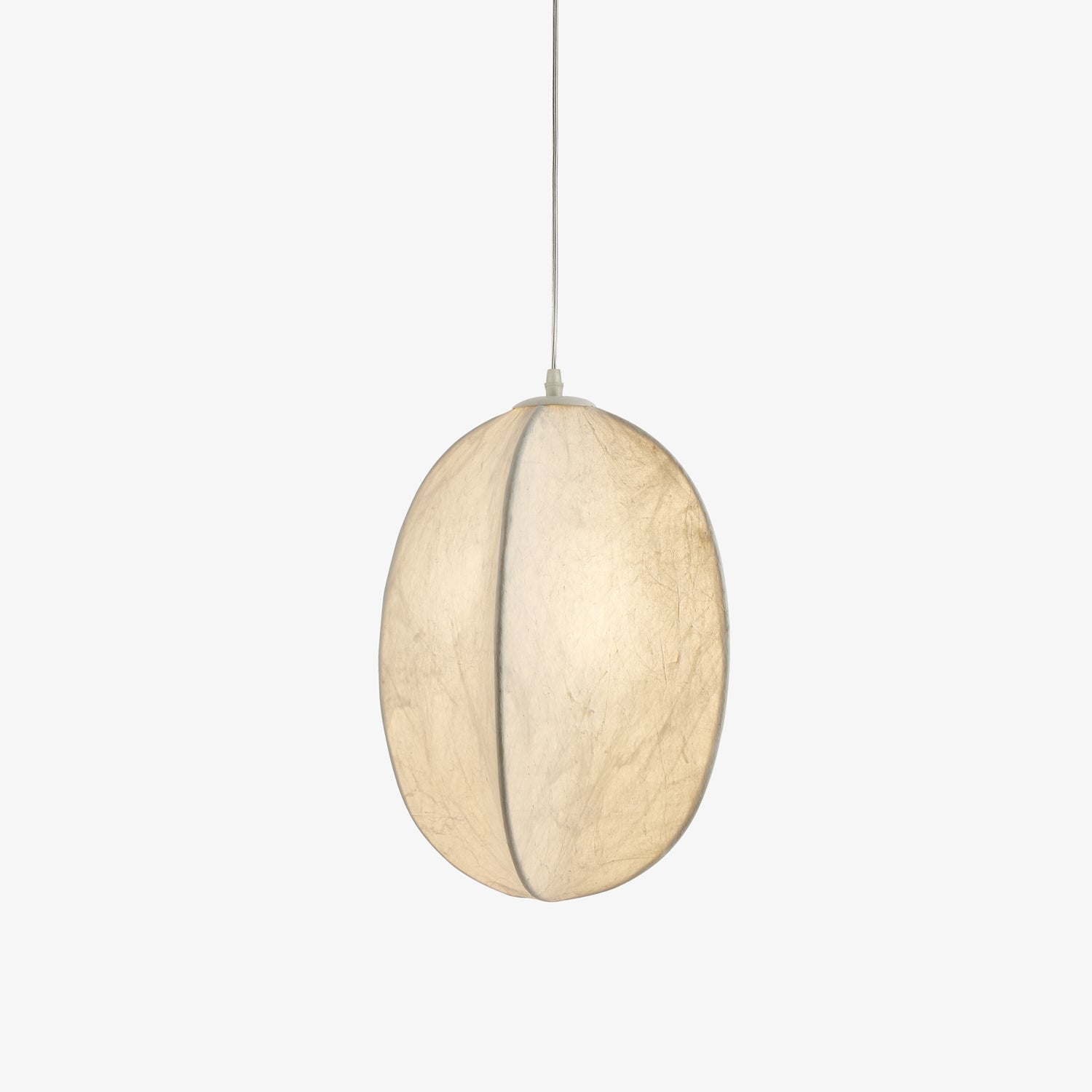 Cocoon Minimalist Silk Pendant Lamp - Letslighting