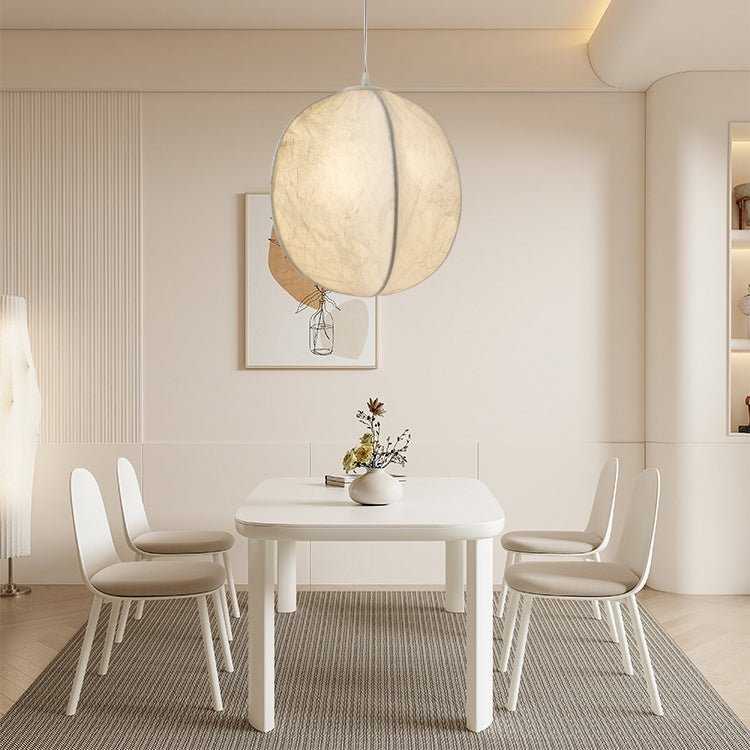Cocoon Minimalist Silk Pendant Lamp - Letslighting