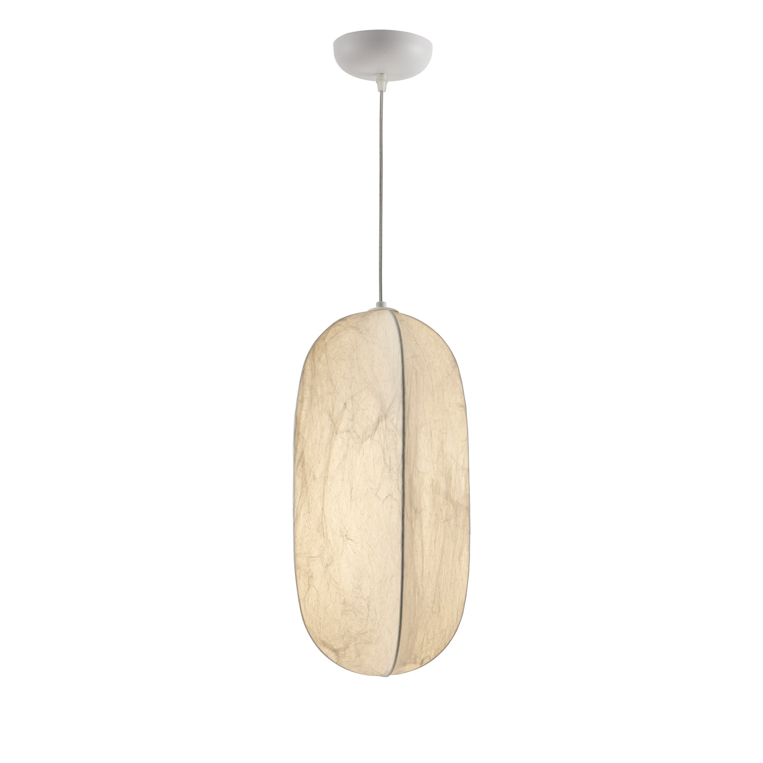 Cocoon Minimalist Silk Pendant Lamp - Letslighting