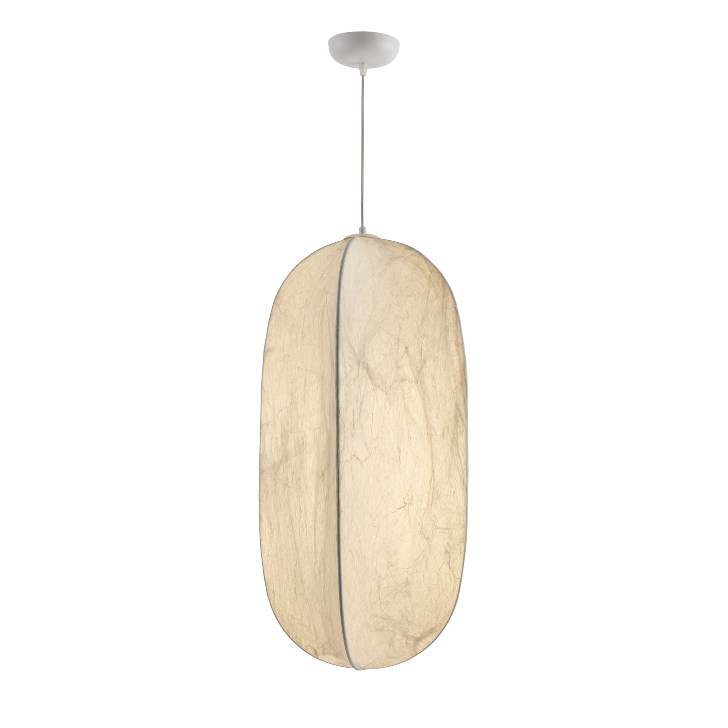 Cocoon Minimalist Silk Pendant Lamp - Letslighting