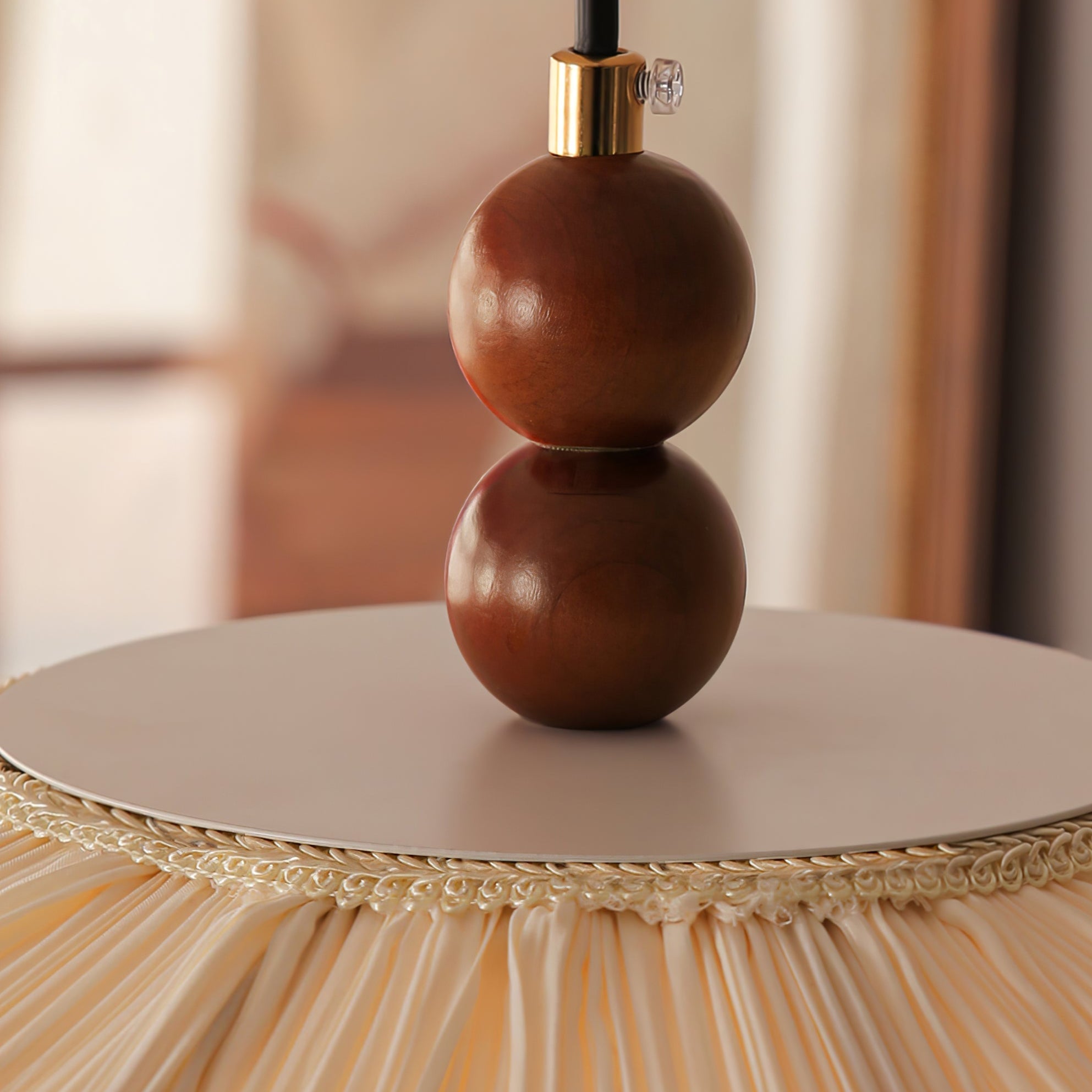 Zovenil Organic Fabric Pendant Light - Letslighting