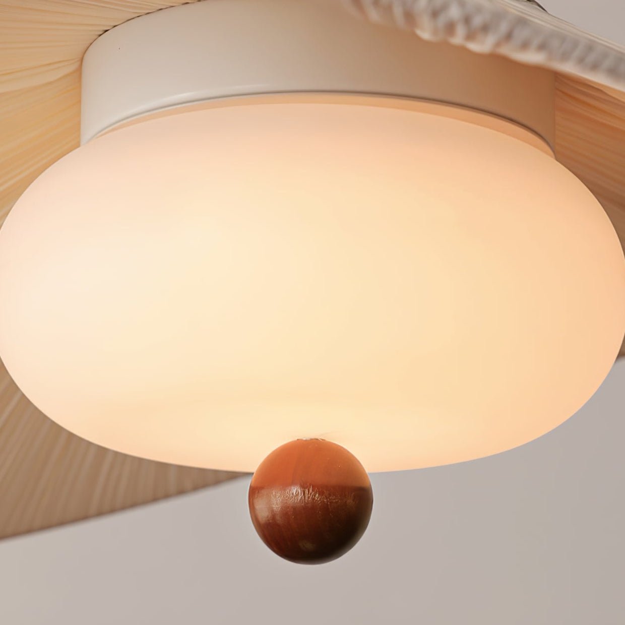 Zovenil Organic Fabric Pendant Light - Letslighting
