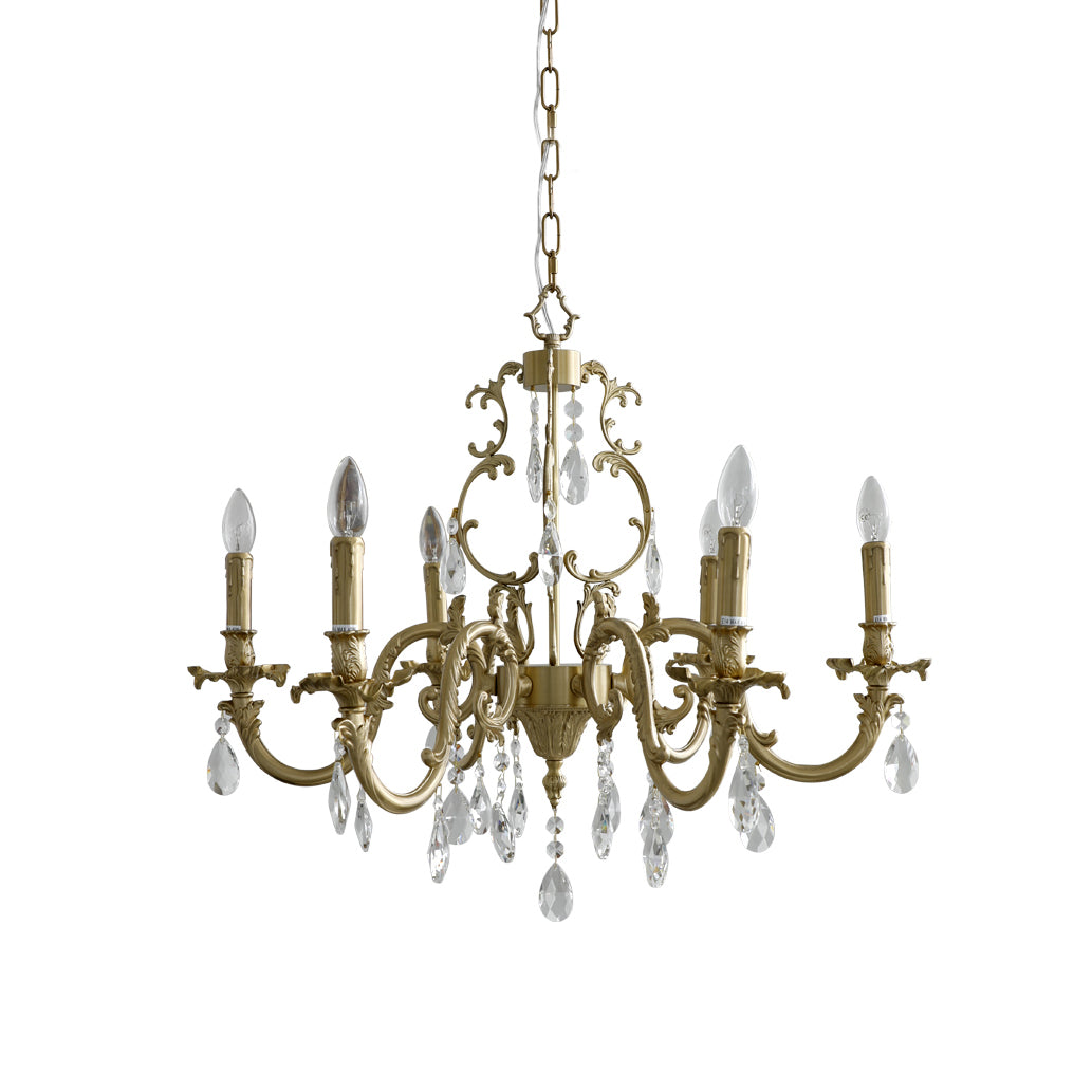 Olrinila Postmodern Luxury Brass Crystal Chandelier - Letslighting