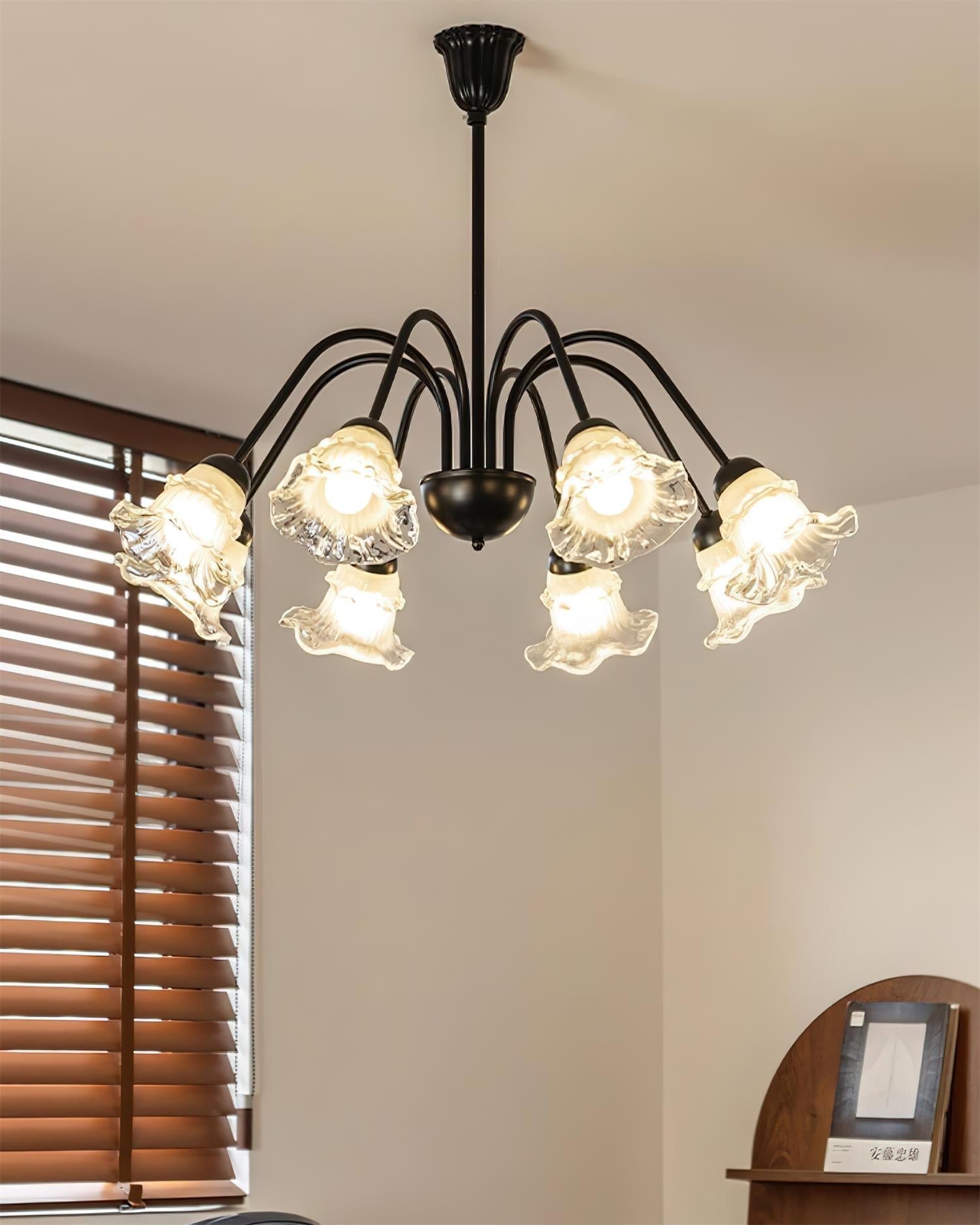 Lilura Chandelier Petal Glass Bloom - Letslighting