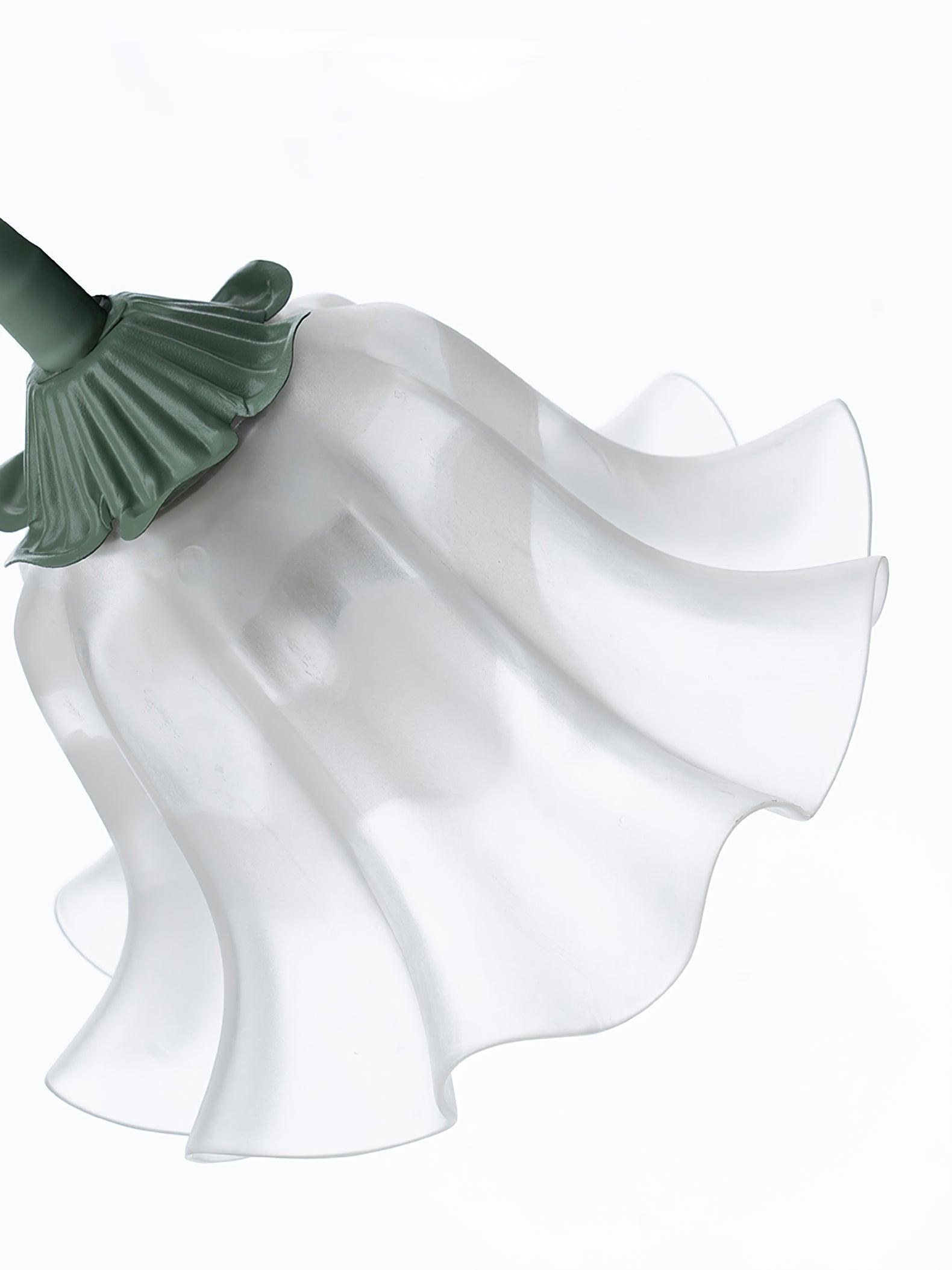 Lustra Chandelier Flower with Petals and Leaves - Letslighting