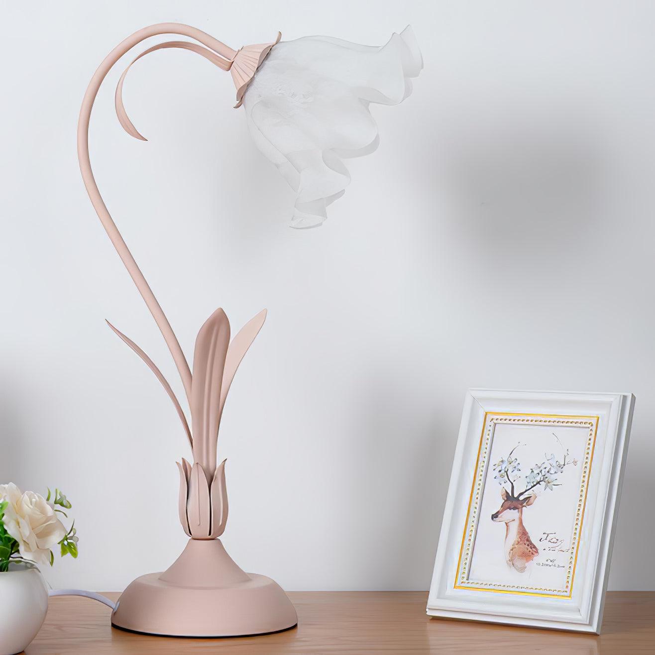 Zorien Acrylic Floral Table Lamp - Letslighting