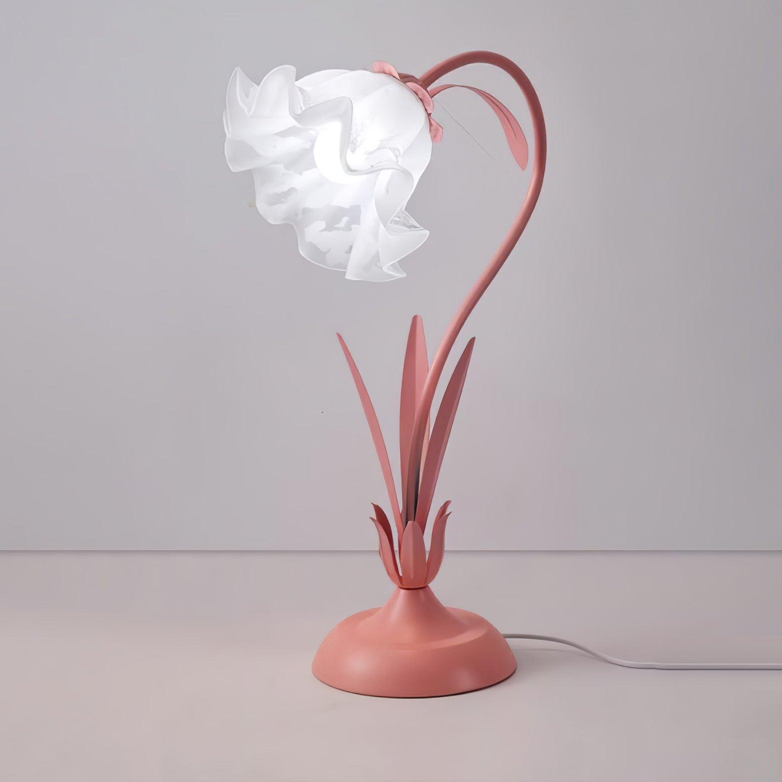 Zorien Acrylic Floral Table Lamp - Letslighting