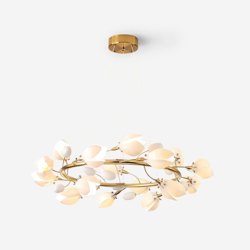 Lilyloop Chandelier Blooming Petal Cascade - Letslighting