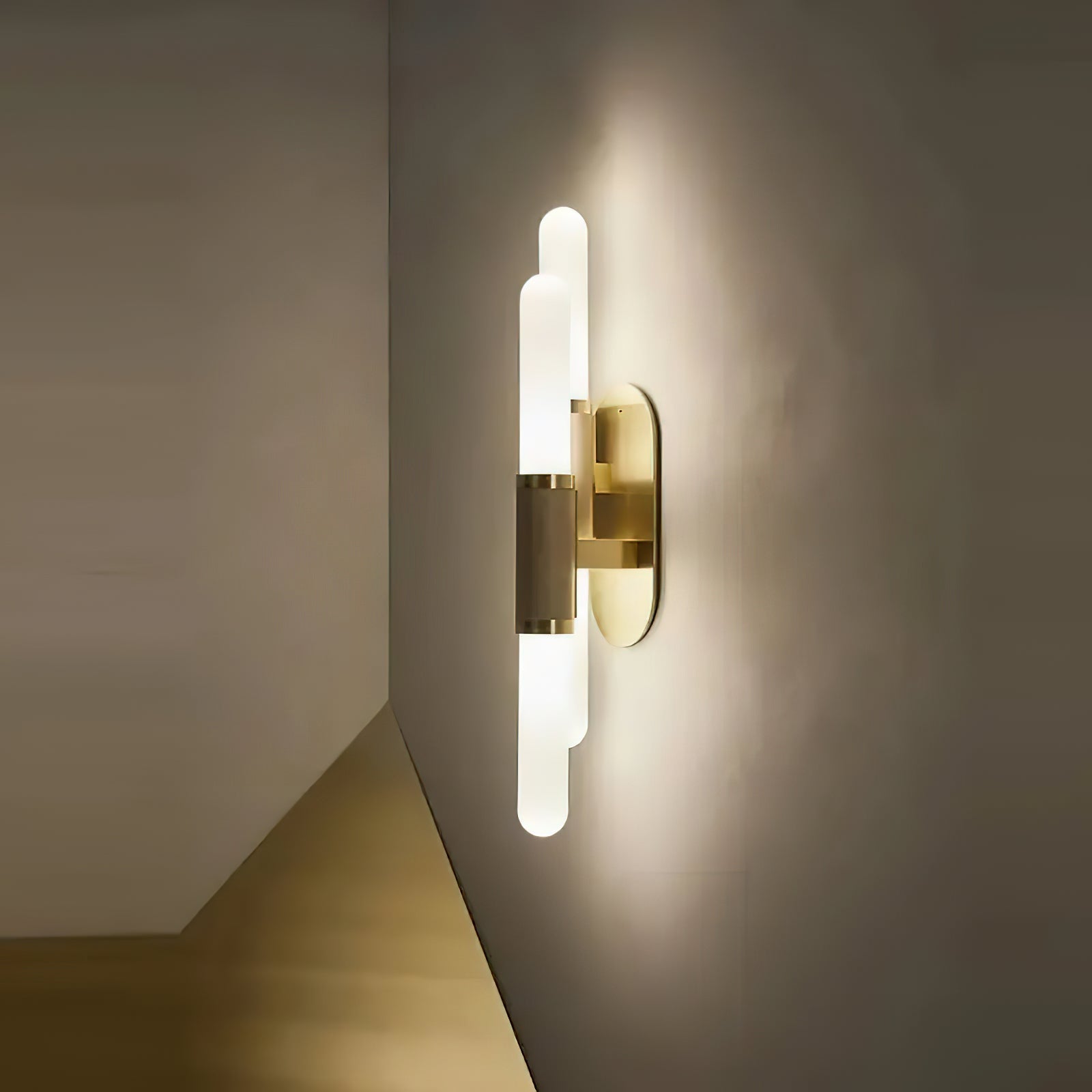 Avaros Modern Minimalist Vanity Glass Wall Lamp - Letslighting