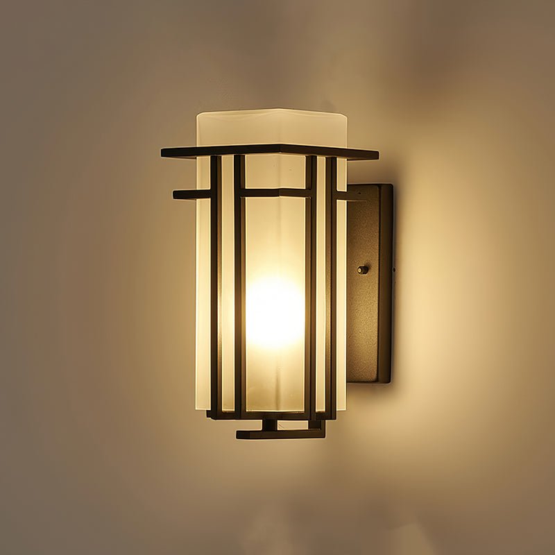 Lustra Outdoor Wall Lamp Iron Lantern Retro - Letslighting