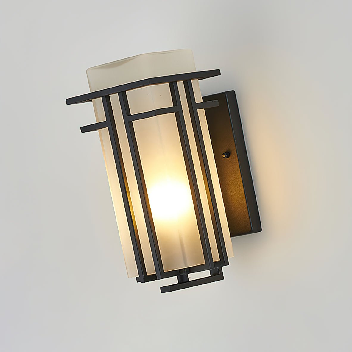 Lustra Outdoor Wall Lamp Iron Lantern Retro - Letslighting