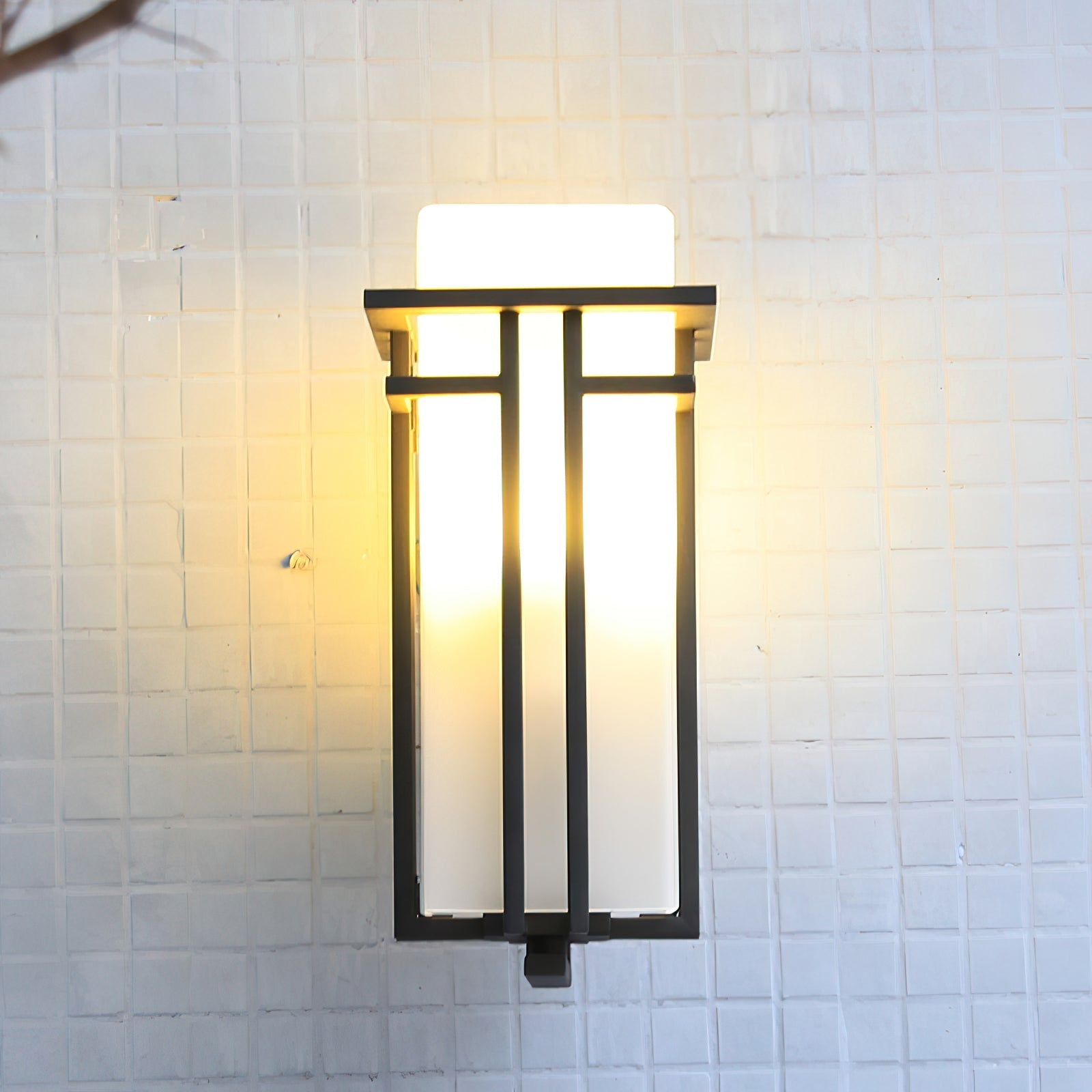 Lustra Outdoor Wall Lamp Iron Lantern Retro - Letslighting