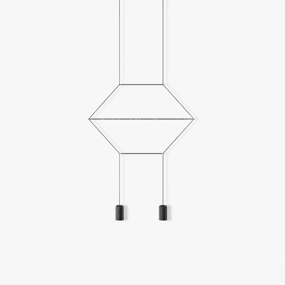 Lunarie Acrylic & Plastic Pendant Light - Letslighting