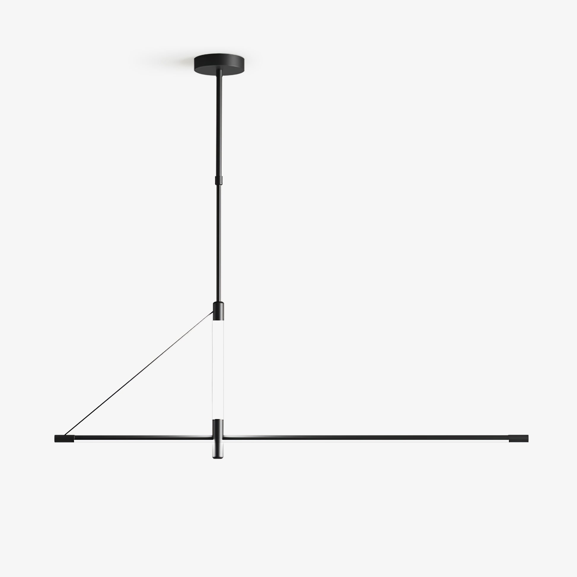 Araeyra Modern Minimalist Linear Axis Pendant Light - Letslighting