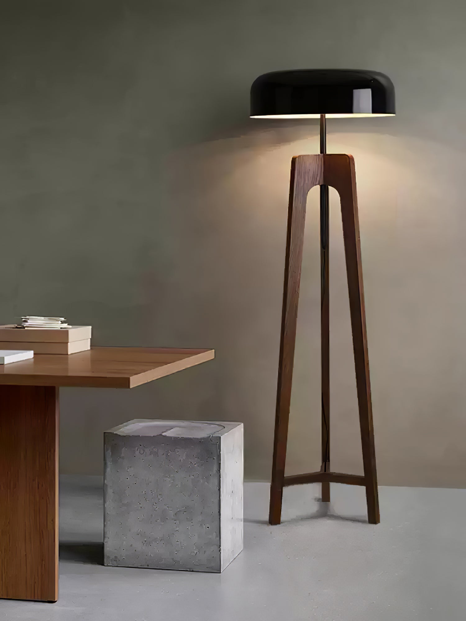 Kovain Wood Minimalist Floor Lamp - Letslighting
