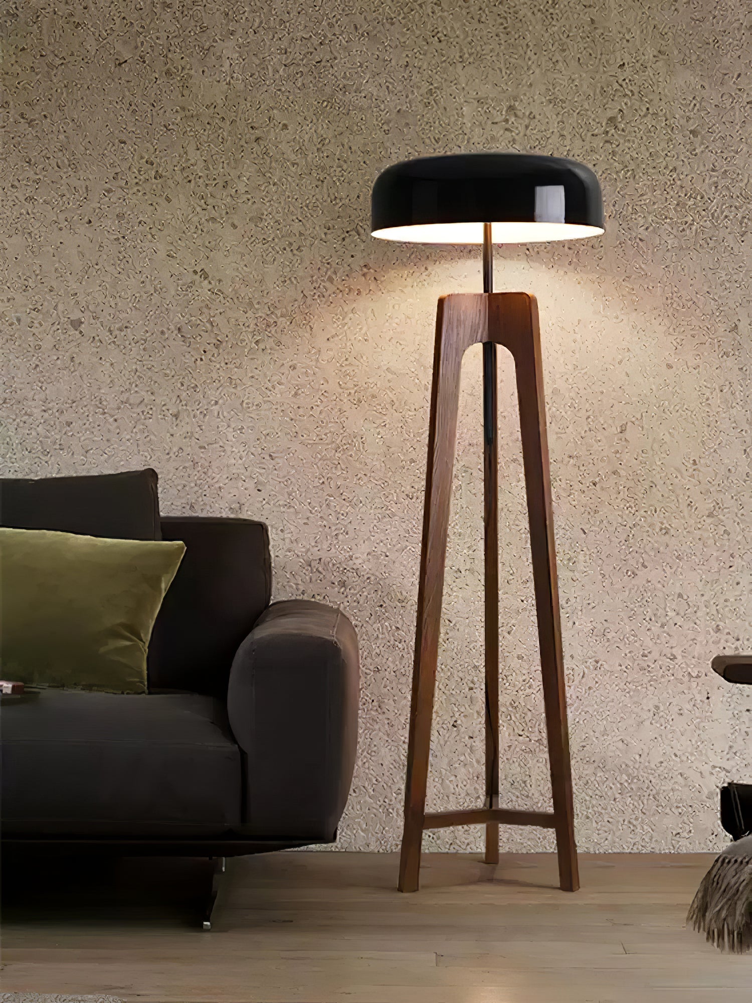 Kovain Wood Minimalist Floor Lamp - Letslighting