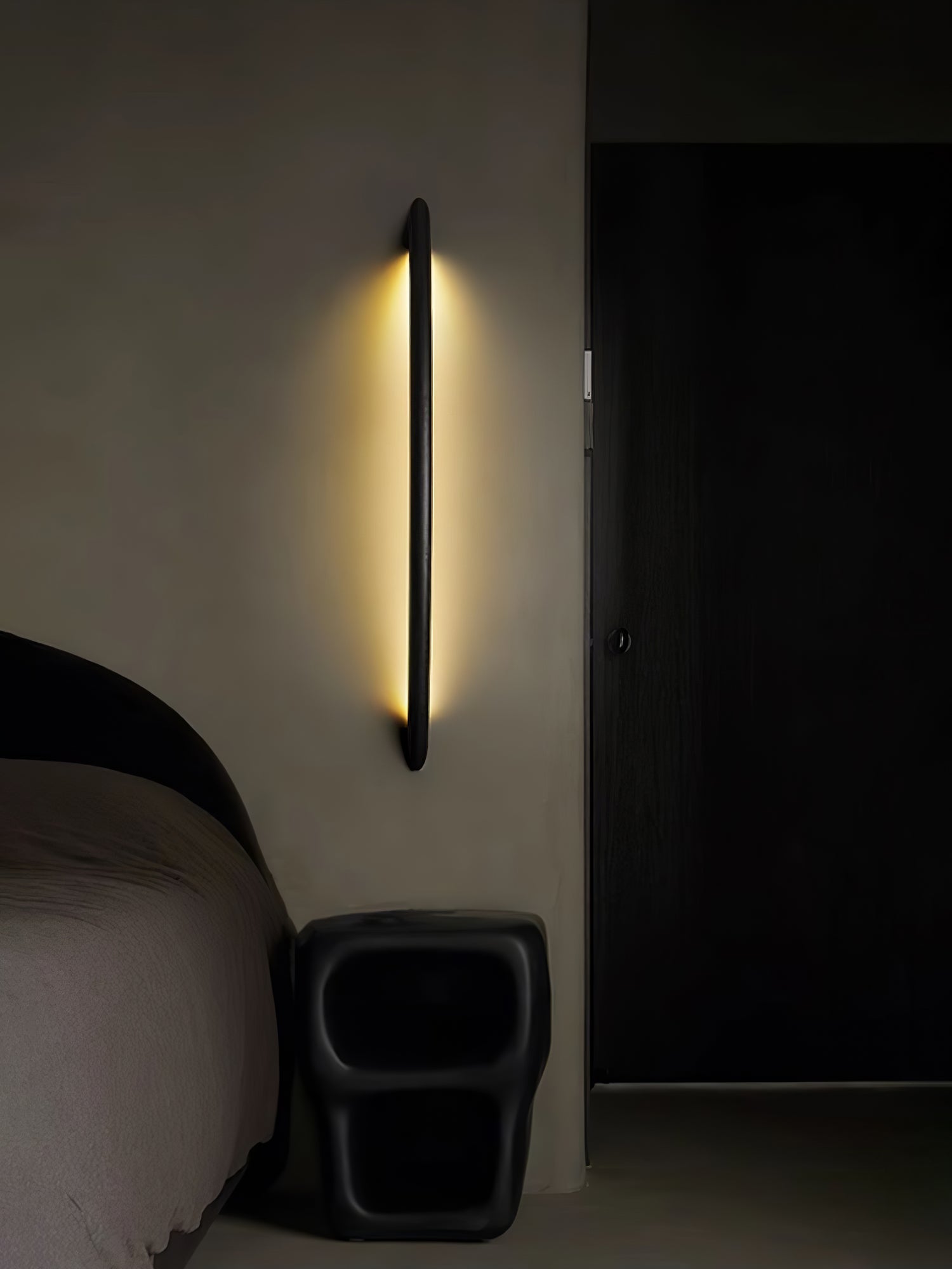 Evvinos Modern Minimalist Linear Wood Wall Light - Letslighting