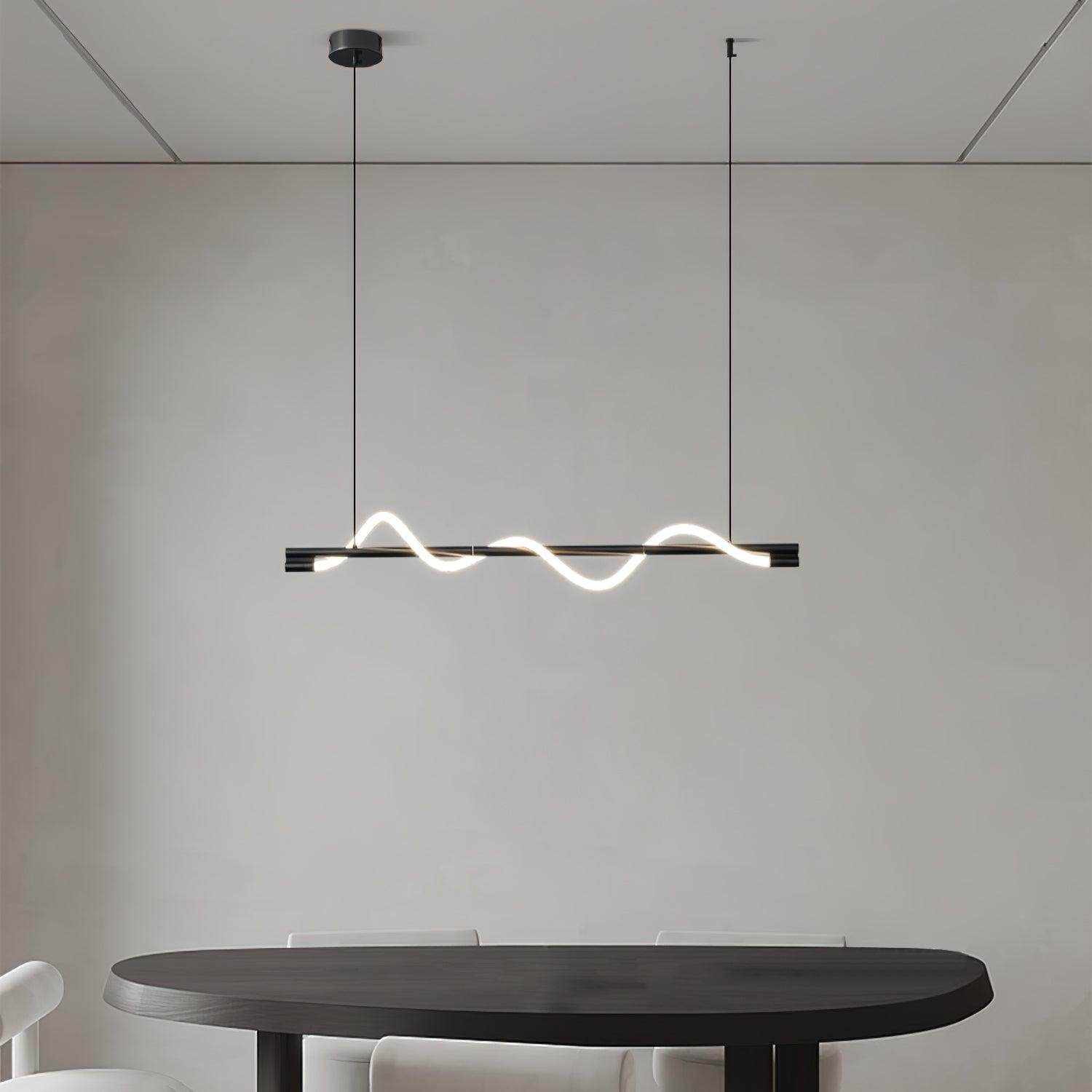 Pulse Minimalist Brass Pendant Lamp - Letslighting