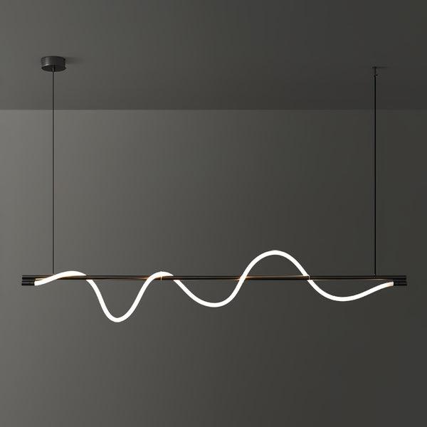 Pulse Minimalist Brass Pendant Lamp - Letslighting